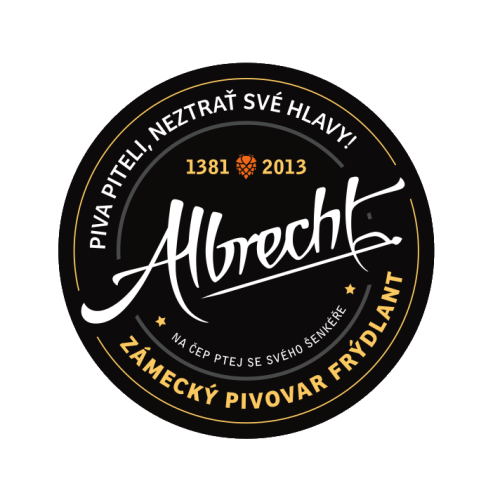Logo pivovaru Albrecht